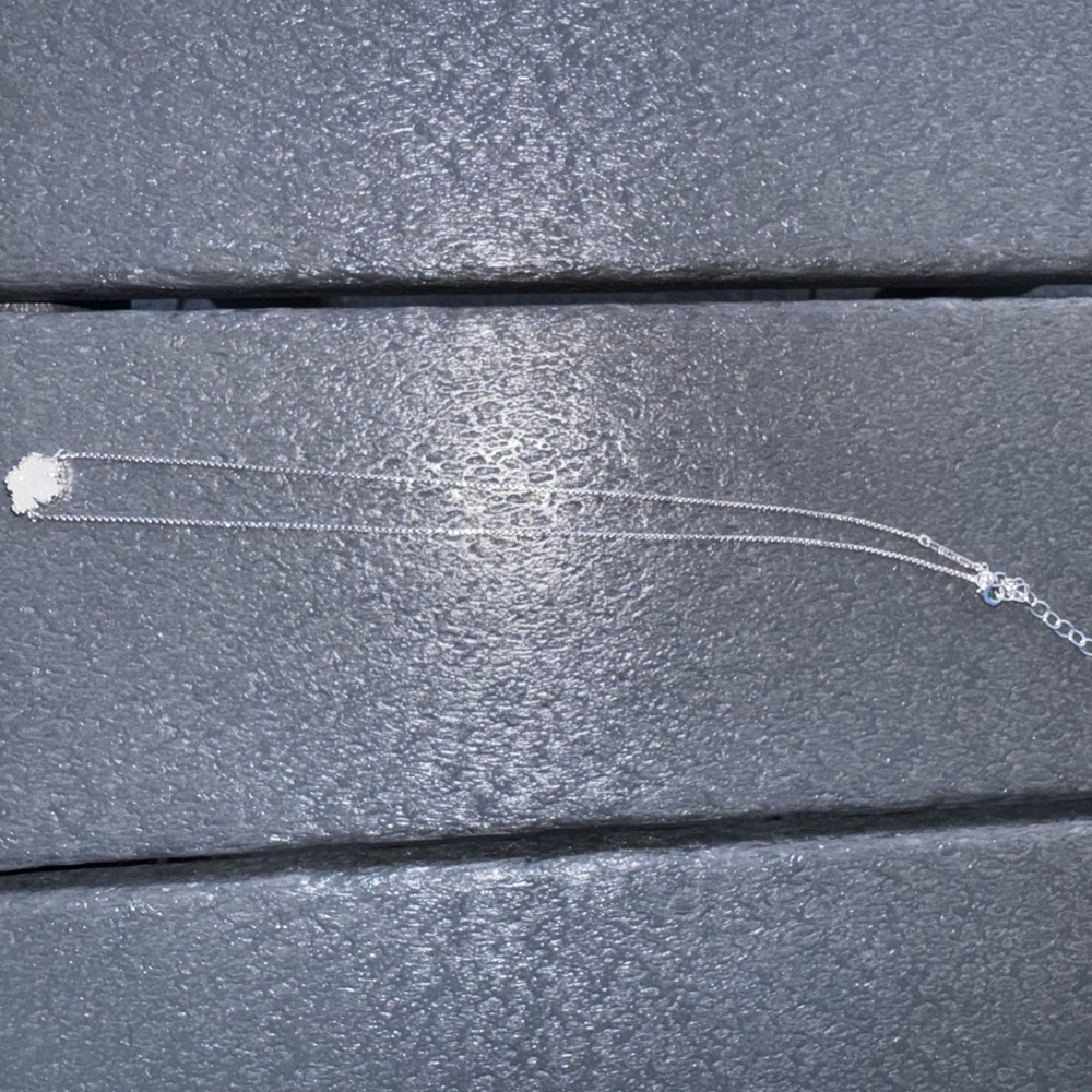 Kendra Scott Silver Pendant Necklace